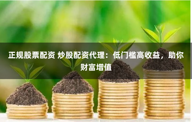 正规股票配资 炒股配资代理：低门槛高收益，助你财富增值