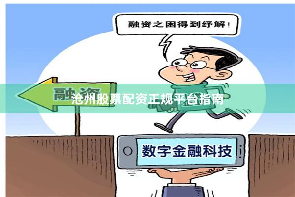 沧州股票配资正规平台指南